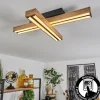hofstein Plafonnier Maumela LED Noir, 1 lumière* Lampes Modernes