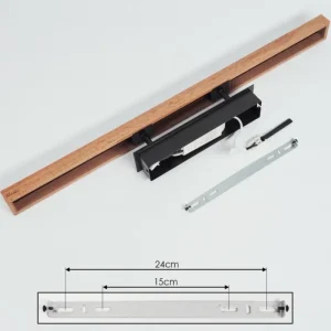 hofstein Plafonnier Maumela LED Noir, 1 lumière* Lampes Modernes