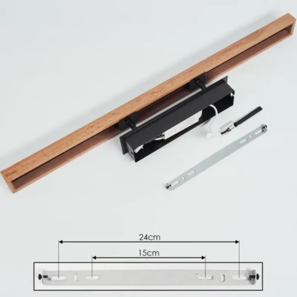 hofstein Plafonnier Maumela LED Noir, 1 lumière* Lampes Modernes