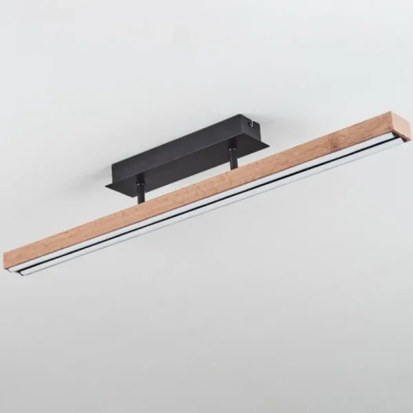 hofstein Plafonnier Maumela LED Noir, 1 lumière* Lampes Modernes