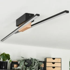 hofstein Plafonnier Meiral LED Écru, Noir, 2 lumières* Lampes Modernes