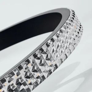 hofstein Plafonnier Melosa LED Noir, Blanc, 1 lumière* Lampes Modernes