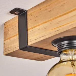 hofstein Plafonnier Montgomery Écru, Noir, 5 lumières* Lampes Modernes