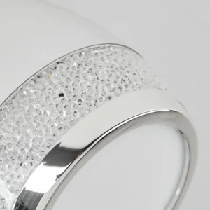 hofstein Plafonnier Morges LED Chrome, 2 lumières* Lampes Modernes