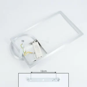 hofstein Plafonnier Moya LED Argenté, Blanc, 1 lumière* Lampes Modernes