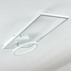 hofstein Plafonnier Moya LED Blanc, 1 lumière* Lampes Modernes