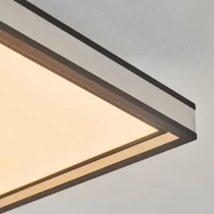 hofstein Plafonnier Nabbas LED Noir, 1 lumière* Lampes Modernes