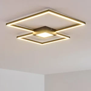 hofstein Plafonnier Narpes LED Anthracite, 1 lumière* Lampes Modernes