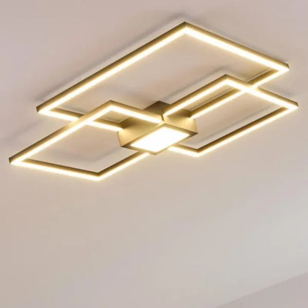 hofstein Plafonnier Narpes LED Anthracite, 1 lumière* Lampes Modernes