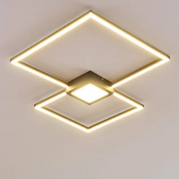 hofstein Plafonnier Narpes LED Anthracite, 1 lumière* Lampes Modernes