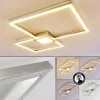 hofstein Plafonnier Narpes LED Nickel mat, 1 lumière* Lampes Modernes