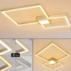 hofstein Plafonnier Narpes LED Nickel mat, 1 lumière* Lampes Modernes