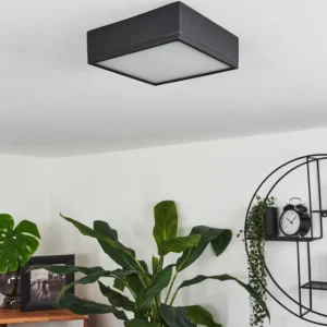 hofstein Plafonnier Netstal LED Anthracite, 1 lumière* Lampes Modernes