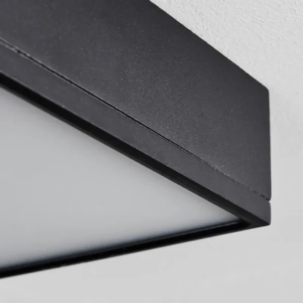 hofstein Plafonnier Netstal LED Anthracite, 1 lumière* Lampes Modernes