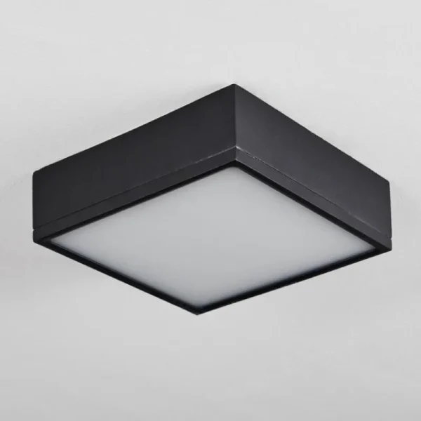 hofstein Plafonnier Netstal LED Anthracite, 1 lumière* Lampes Modernes