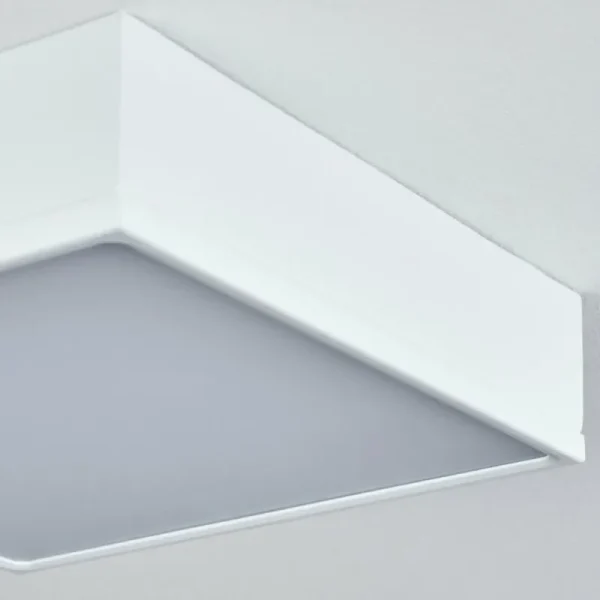 hofstein Plafonnier Netstal LED Blanc, 1 lumière* Lampes Modernes