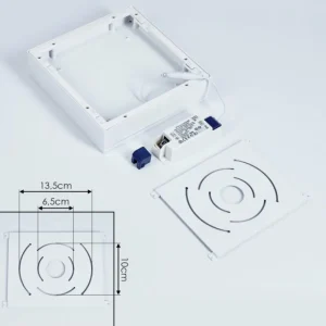 hofstein Plafonnier Netstal LED Blanc, 1 lumière* Lampes Modernes
