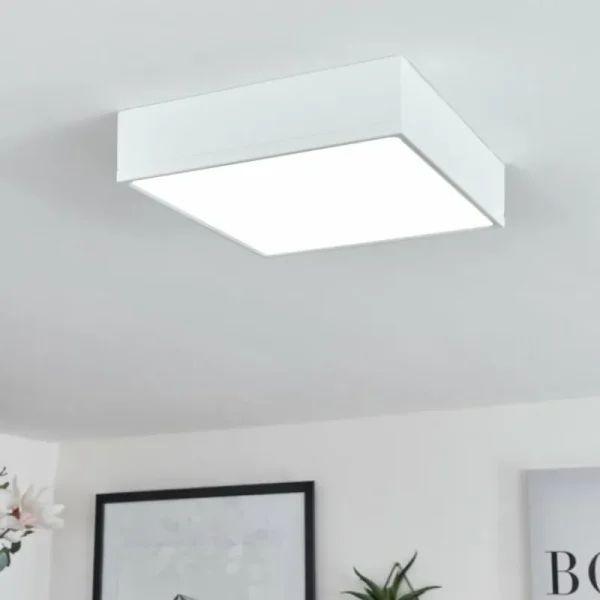 hofstein Plafonnier Netstal LED Blanc, 1 lumière* Lampes Modernes