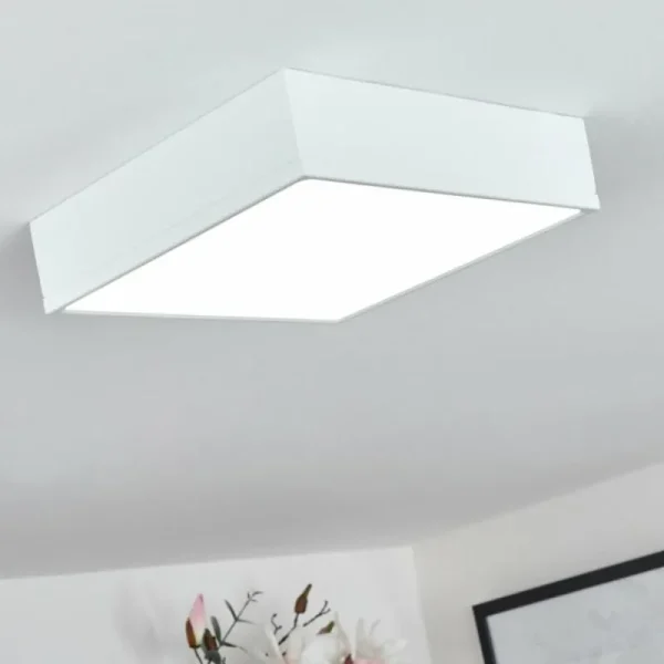 hofstein Plafonnier Netstal LED Blanc, 1 lumière* Lampes Modernes