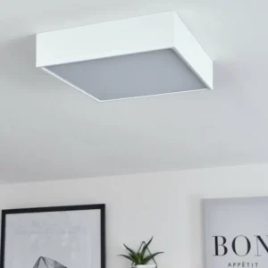 hofstein Plafonnier Netstal LED Blanc, 1 lumière* Lampes Modernes