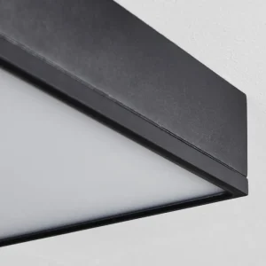 hofstein Plafonnier Netstal LED Noir, 1 lumière* Lampes Modernes
