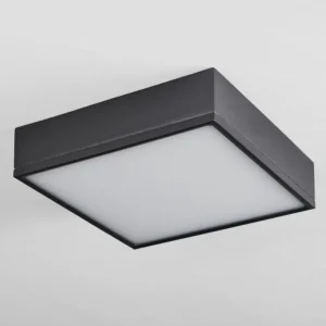 hofstein Plafonnier Netstal LED Noir, 1 lumière* Lampes Modernes