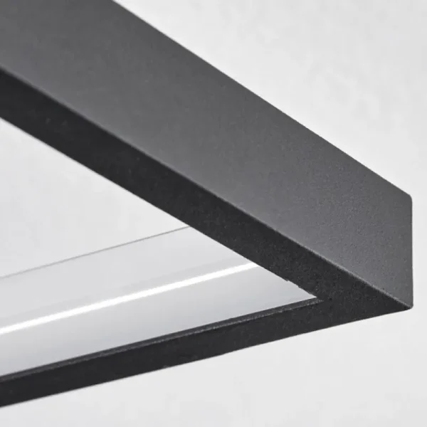 hofstein Plafonnier Nevogilde LED Écru, Noir, 1 lumière* Lampes Modernes