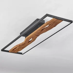 hofstein Plafonnier Nevogilde LED Écru, Noir, 1 lumière* Lampes Modernes
