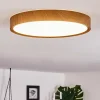 hofstein Plafonnier Nexo LED Couleur bois, Blanc, 1 lumière* Lampes Modernes