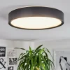 hofstein Plafonnier Nexo LED Noir, 1 lumière* Lampes Modernes