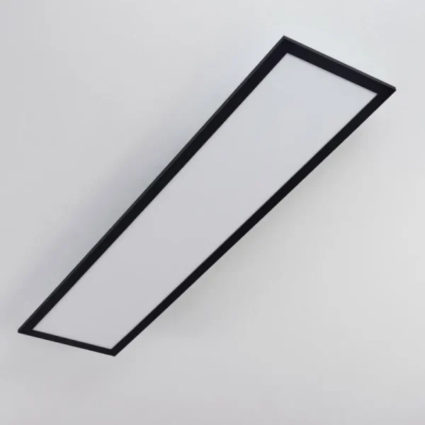 hofstein Plafonnier Nexo LED Noir, 1 lumière, Télécommandes* Lampes Modernes