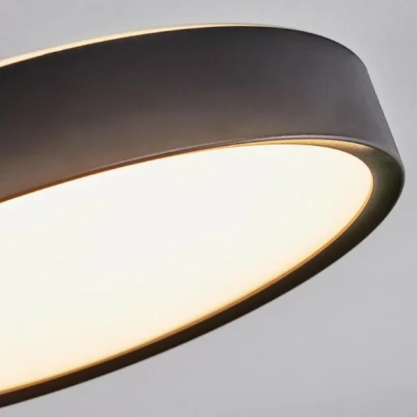 hofstein Plafonnier Nexo LED Noir, 1 lumière* Lampes Modernes