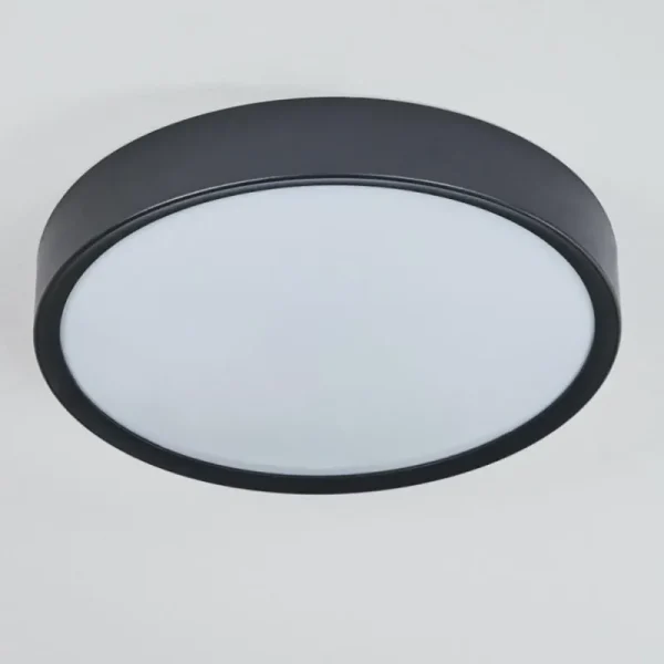 hofstein Plafonnier Nexo LED Noir, 1 lumière* Lampes Modernes
