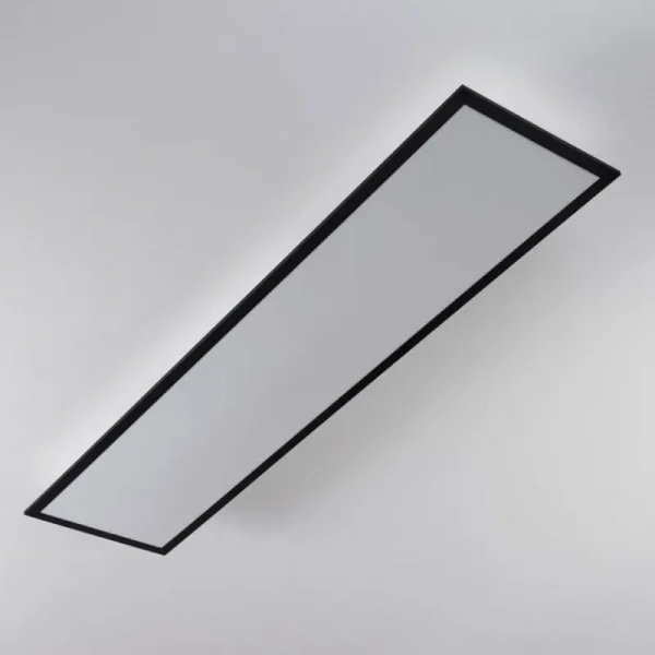 hofstein Plafonnier Nexo LED Noir, 1 lumière, Télécommandes* Lampes Modernes