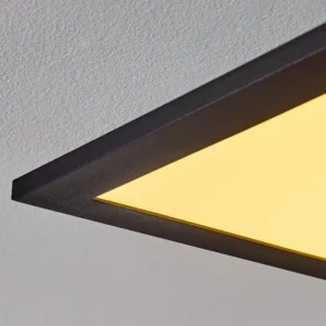 hofstein Plafonnier Nexo LED Noir, 1 lumière, Télécommandes* Lampes Modernes