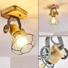 hofstein Plafonnier Nifun Brun, Gris, 1 lumière* Lampes Modernes