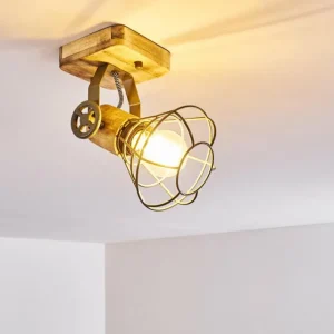 hofstein Plafonnier Nifun Brun, Vert, 1 lumière* Lampes Modernes