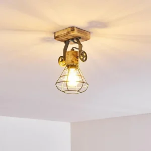 hofstein Plafonnier Nifun Brun, Vert, 1 lumière* Lampes Modernes