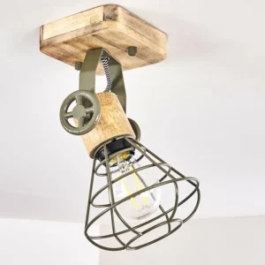 hofstein Plafonnier Nifun Brun, Vert, 1 lumière* Lampes Modernes