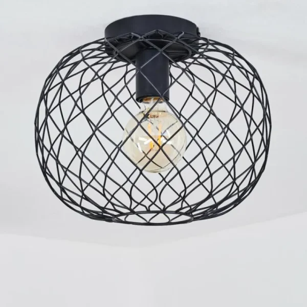 hofstein Plafonnier Nordslesvig Noir, 1 lumière* Lampes Modernes