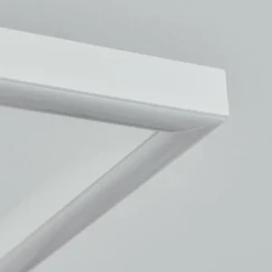 hofstein Plafonnier Oberegg LED Chrome, Blanc, 1 lumière, Télécommandes* Lampes Modernes