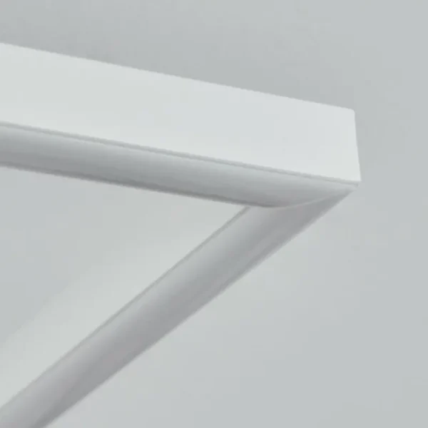 hofstein Plafonnier Oberegg LED Chrome, Blanc, 1 lumière, Télécommandes* Lampes Modernes