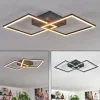 hofstein Plafonnier Obo LED Noir, 1 lumière* Lampes Modernes