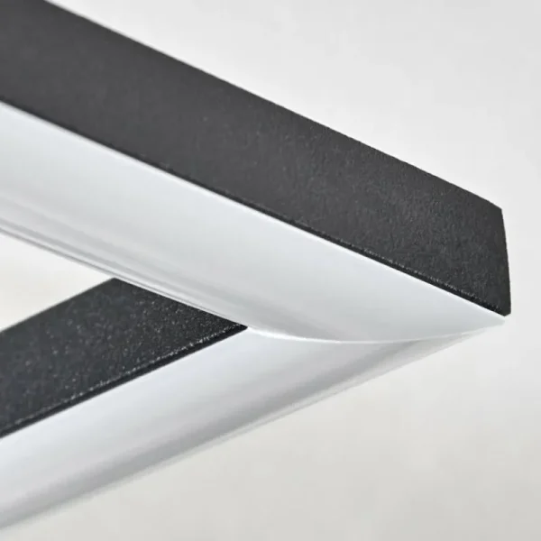 hofstein Plafonnier Obo LED Noir, 1 lumière* Lampes Modernes