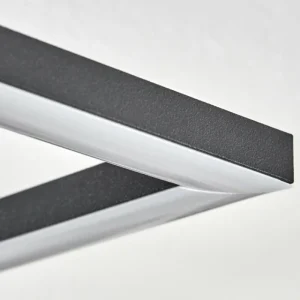 hofstein Plafonnier Obo LED Noir, 1 lumière* Lampes Modernes