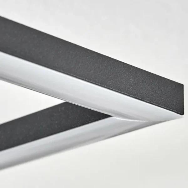 hofstein Plafonnier Obo LED Noir, 1 lumière* Lampes Modernes