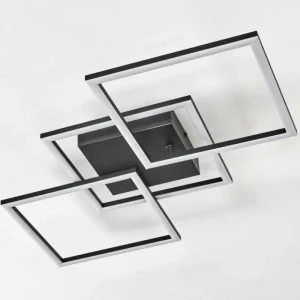 hofstein Plafonnier Obo LED Noir, 1 lumière* Lampes Modernes