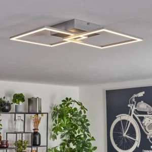 hofstein Plafonnier Obo LED Titane, 1 lumière* Lampes Modernes