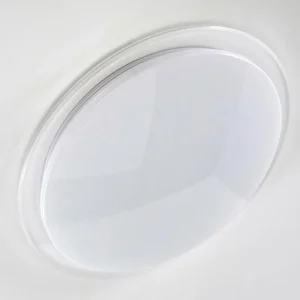 hofstein Plafonnier Oranki LED Blanc, 1 lumière, Télécommandes* Lampes Modernes