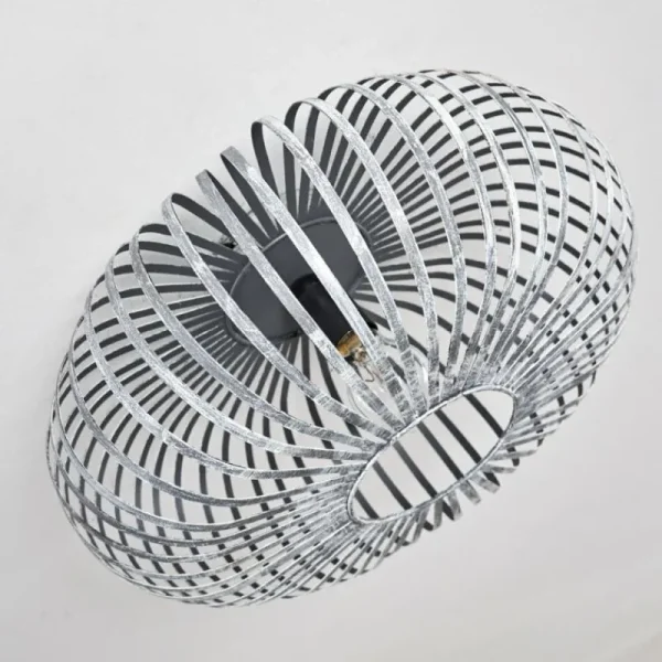 hofstein Plafonnier Oravi Gris, Argenté, 1 lumière* Lampes Modernes